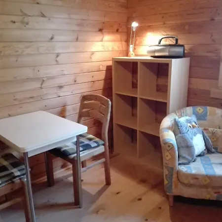 Hof Kranichweide, Holzblockhaus Casa de Férias Saal