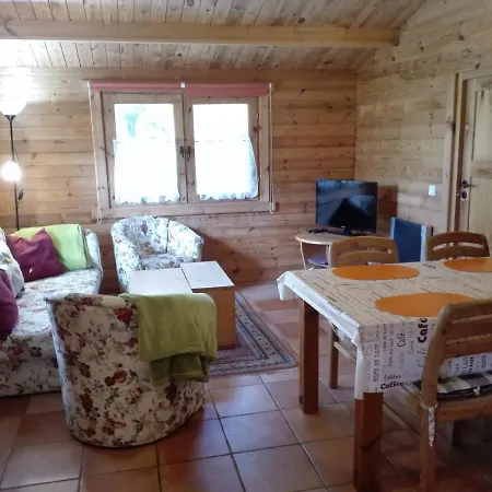 Hof Kranichweide, Holzblockhaus *