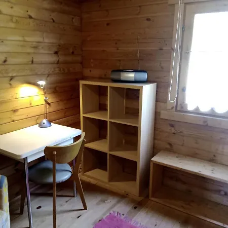 Holiday home Hof Kranichweide, Holzblockhaus Saal