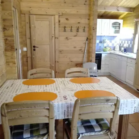 Holiday home Hof Kranichweide, Holzblockhaus Saal