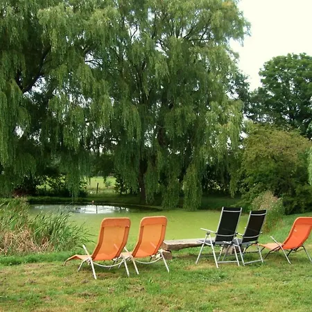 Hof Kranichweide, Holzblockhaus *