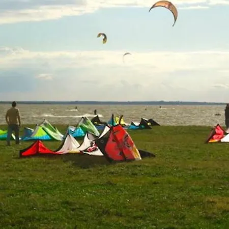 Semesterbostad Hof Kranichweide, Holzblockhaus Saal