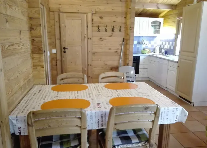Ferienhaus Hof Kranichweide, Holzblockhaus Saal
