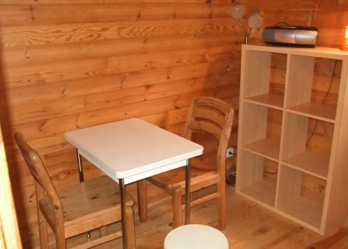 Hof Kranichweide, Holzblockhaus Ferienhaus