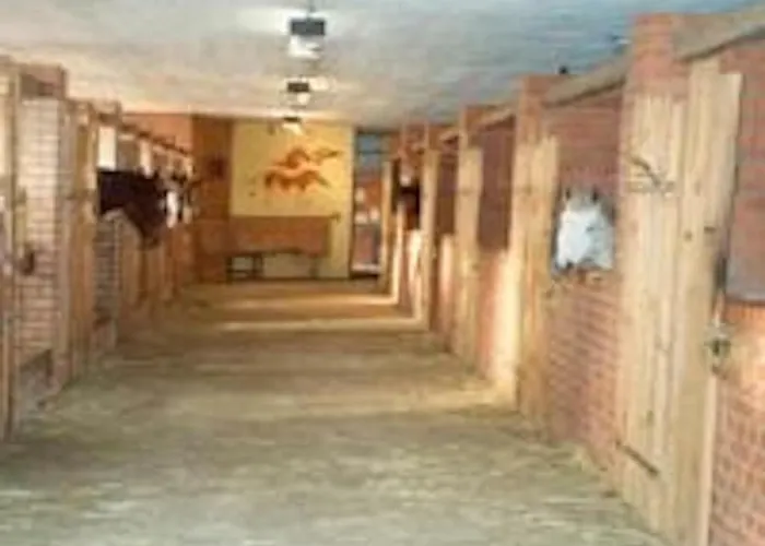 Hof Kranichweide, Holzblockhaus *